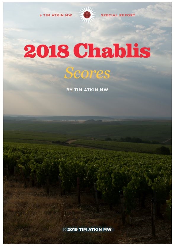 Chablis 2018 Scores – Tim Atkin – Master of Wine
