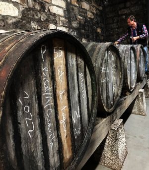 Mosel Fuders at Quinta de Baixo